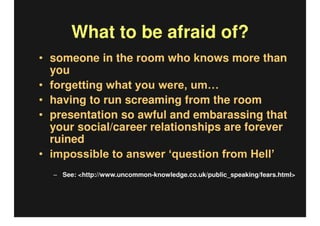 How To Present An Academic Paper