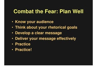 How To Present An Academic Paper