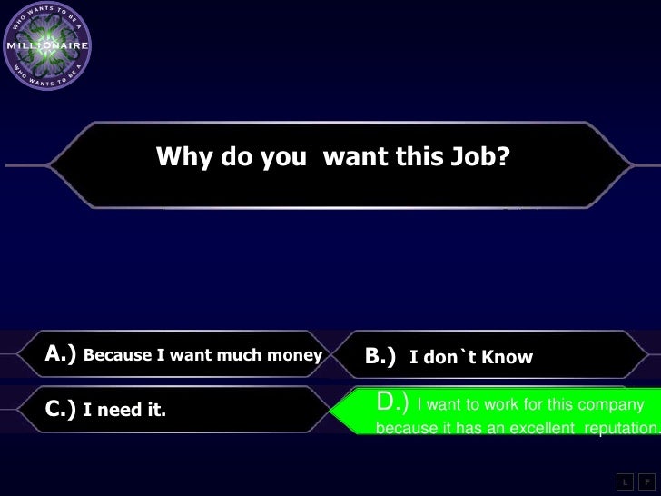 what did you learn in your last job