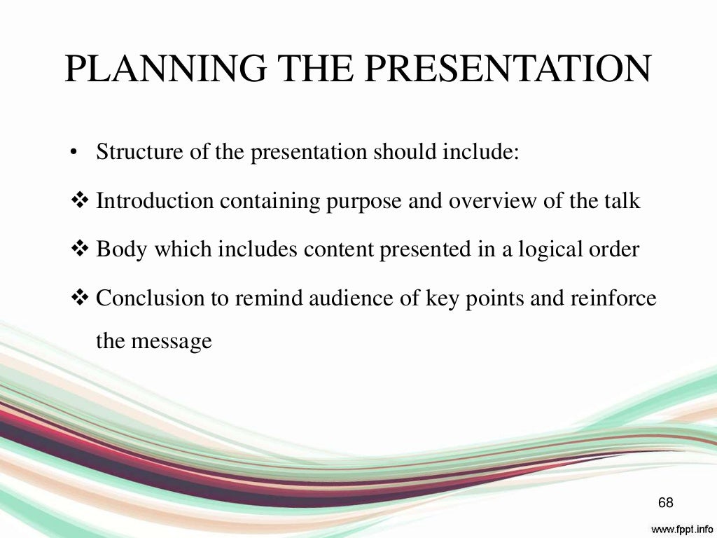 How to present a seminar