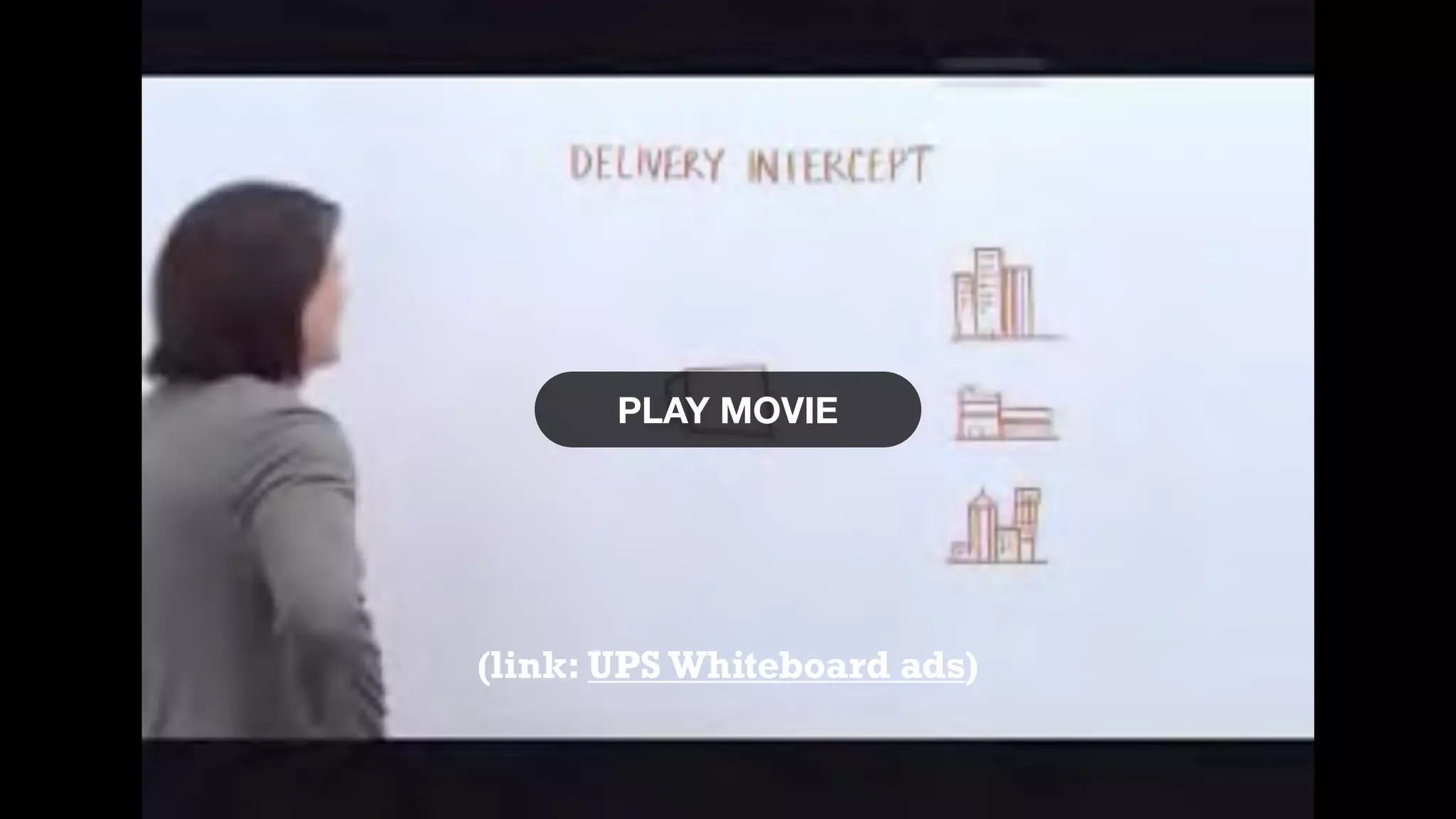 PLAY MOVIE
(link: UPS Whiteboard ads)
 