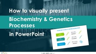 Biochemistry & Genetics
Processes
How to visually present
in PowerPoint
 