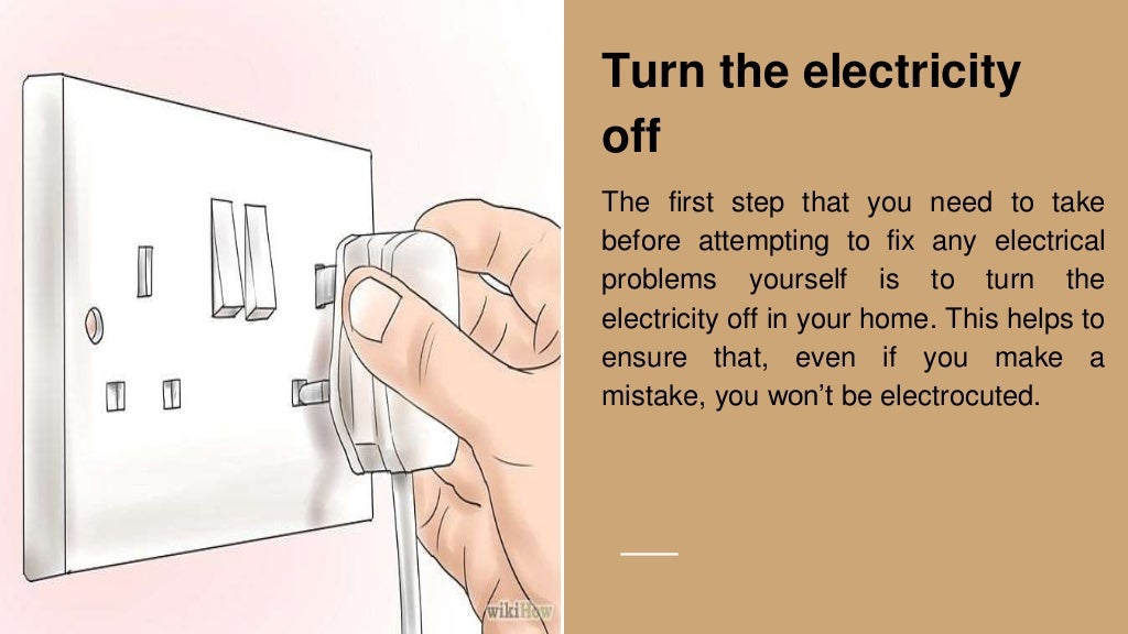 How to prevent electrical shock in home