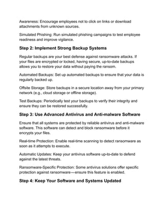 How To Avoid Ransomware How to Prevent Ransomware Attacks Step by Step.pdf