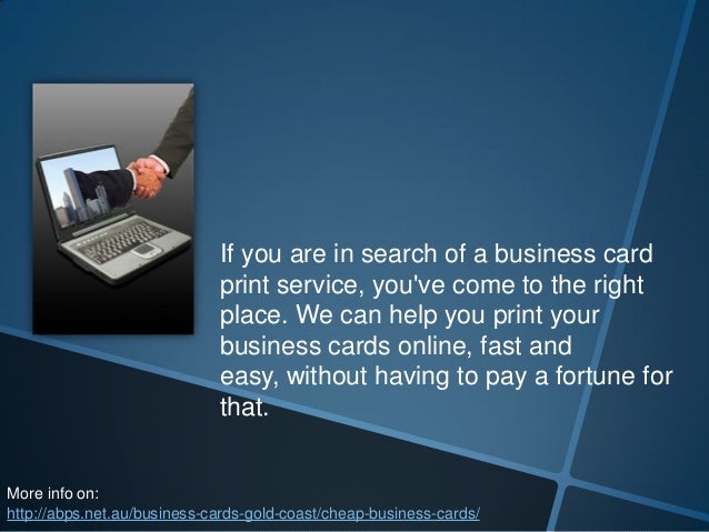 How To Print Cheap Business Cards
