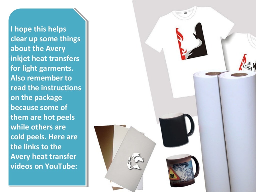 How To Print Digital Heat Transfers Paper For Tee Shirts