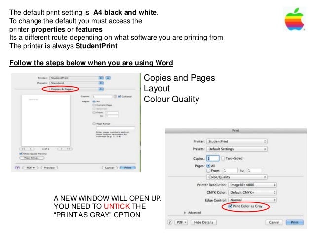 change default print settings mac black and white change default print settings mac black and white