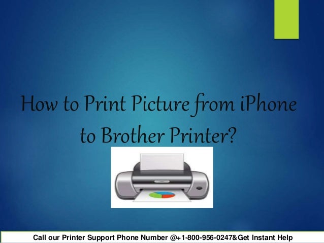 print from iphone brother printer