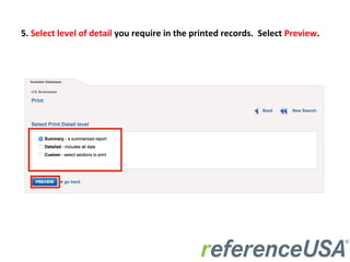 How to Print Records | PDF