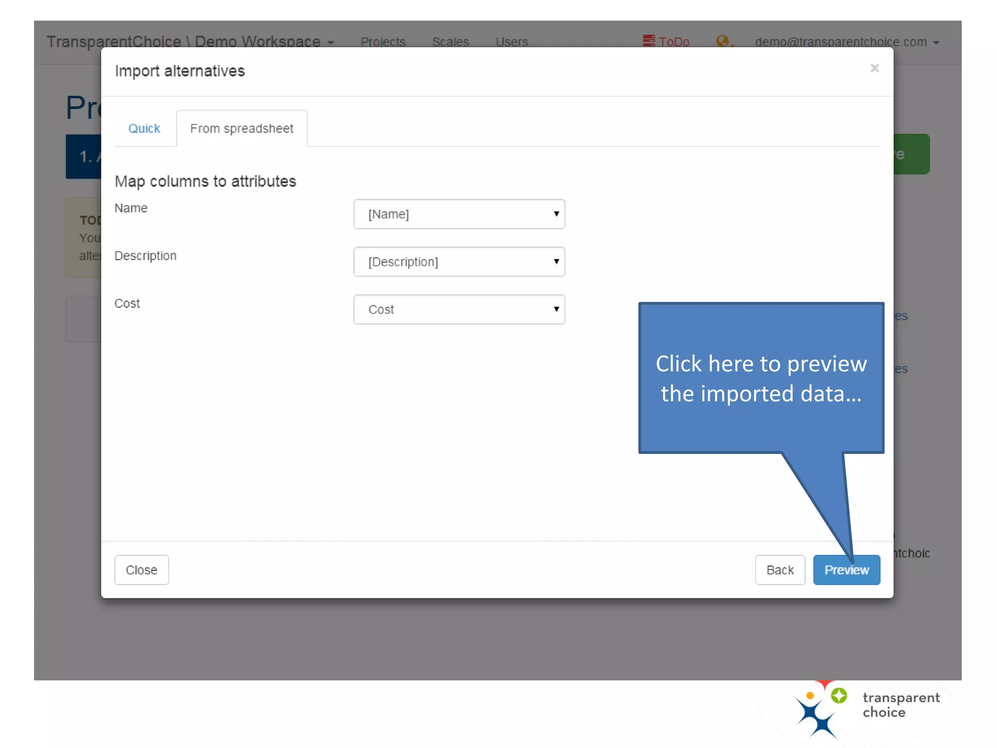 Leave the default settings.
“Attributes” will be explained
in another tutorial…
 