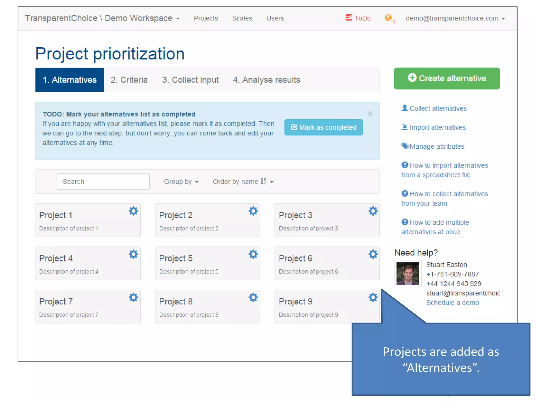 Click “Import” to
confirm.
 