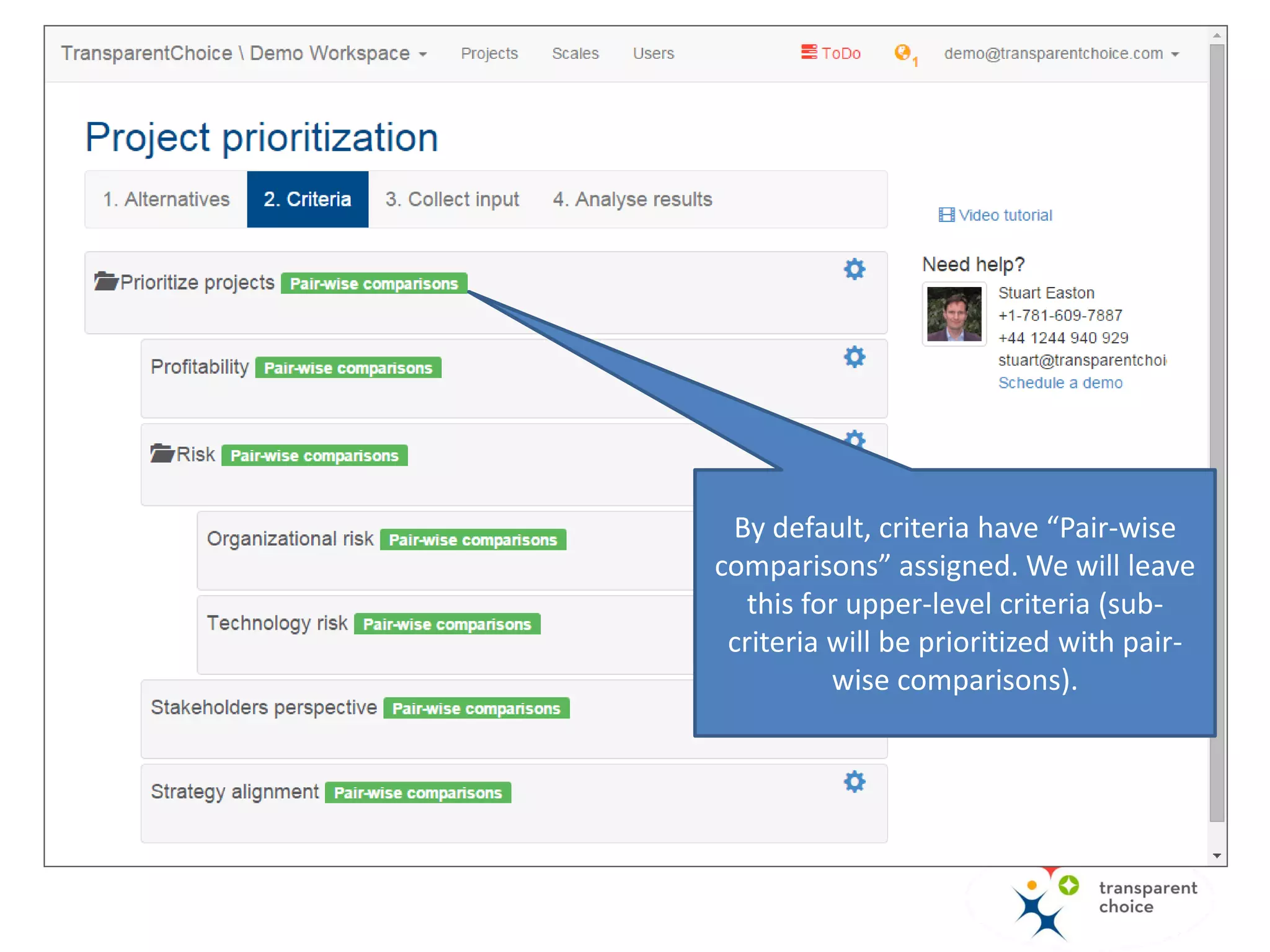 Click here to add criteria…
 