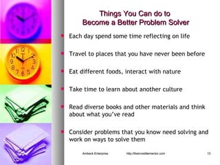 How To Problem Solve | PPT