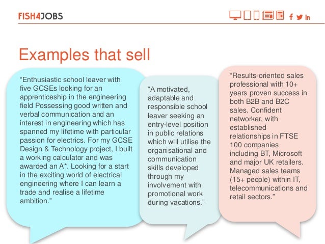 school leaver resume examples