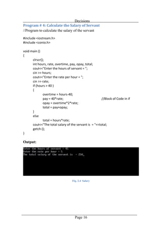 How to program in c++ with 100 examples | PDF
