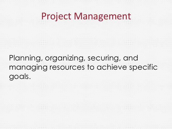 How To Project Management