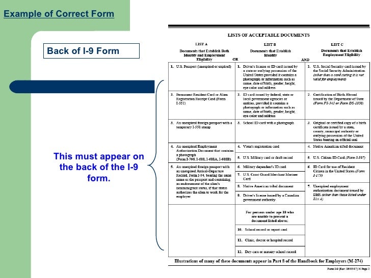 how to properly complete an i 9 form how to fill i9 form