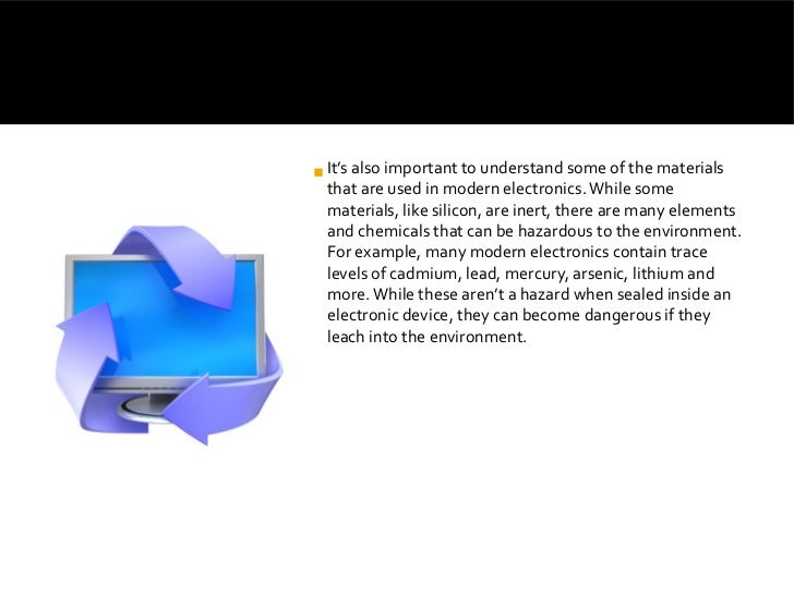How to properly dispose of electronic waste