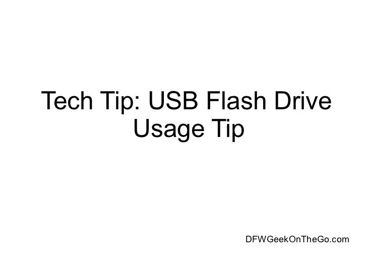 How to properly pull out a usb flash drive