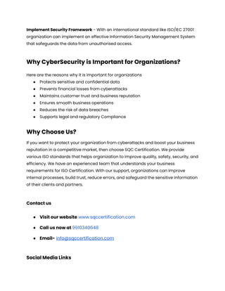 How To Protect An Organization From Cyber Attacks | PDF