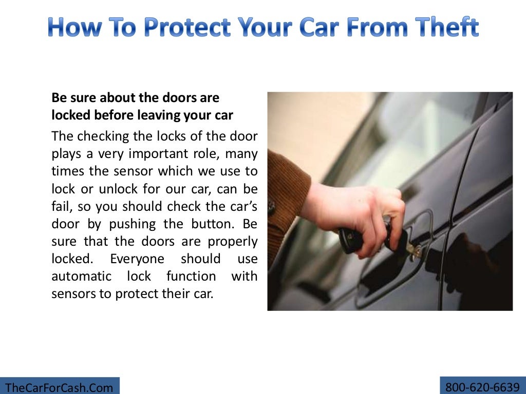 How to protect your car from theft