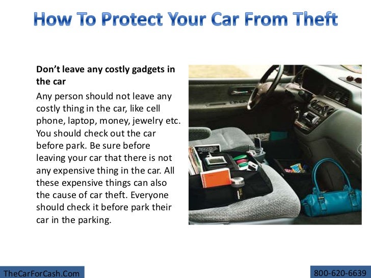 How to protect your car from theft