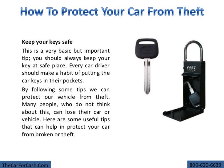 How to protect your car from theft