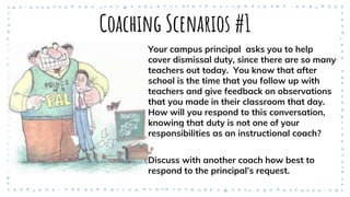 How to protect your role campus instructional coach | PPT
