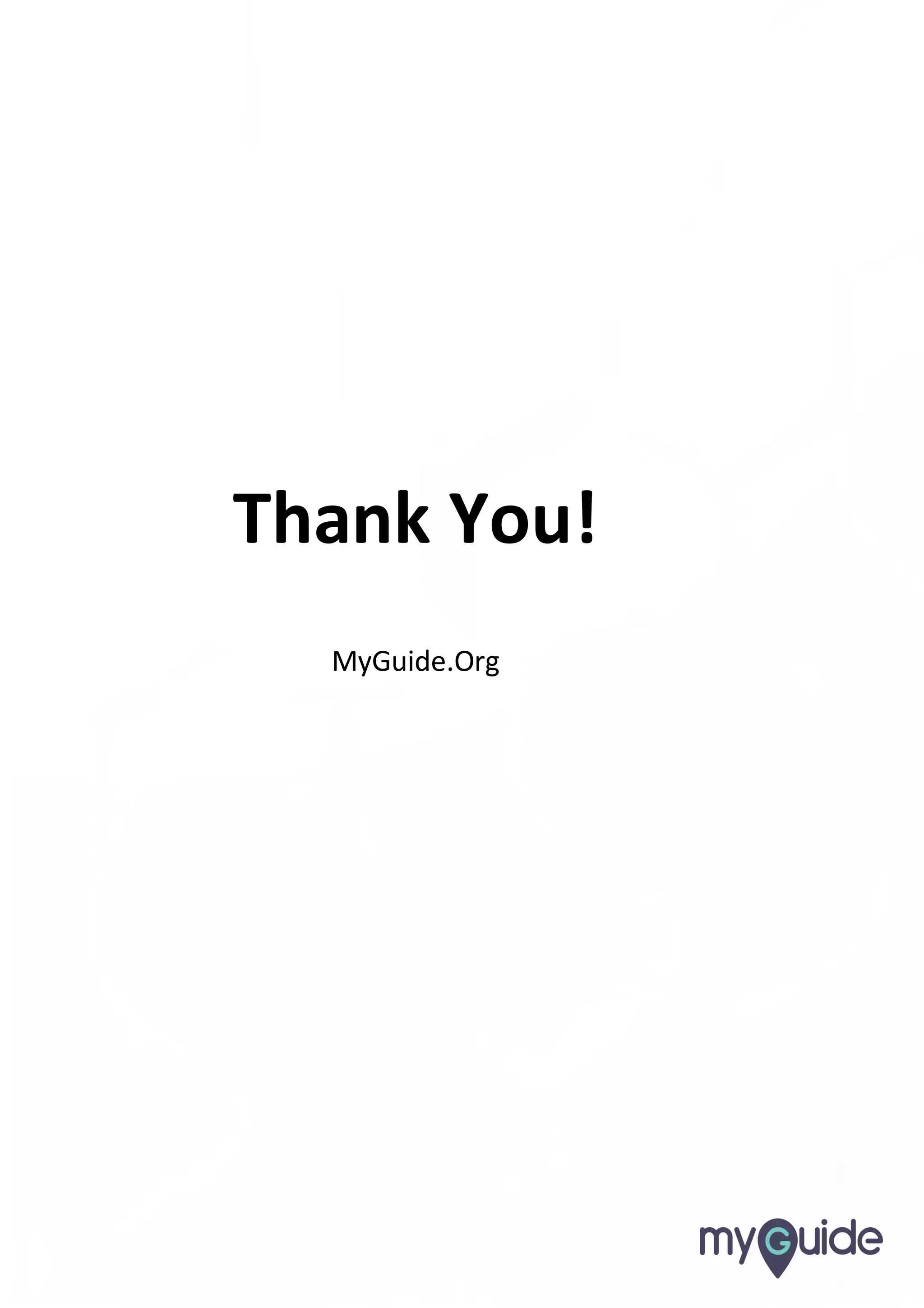 Thank You!
MyGuide.Org