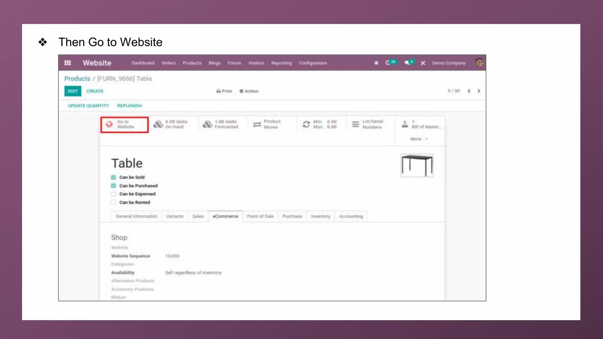 ❖ Then Go to Website