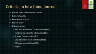 How to publish a research paper | PDF