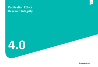 3232
4.0
Publication Ethics
Research Integrity
 