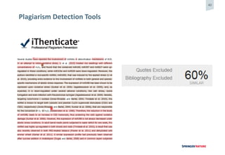 40
Plagiarism Detection Tools
 