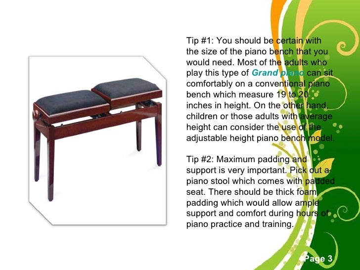 How To Purchase A Steinway Grand Piano Bench