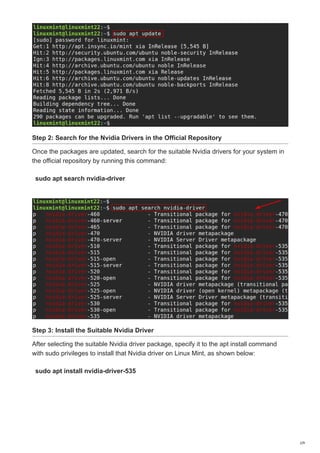 How to Quickly Install Nvidia Drivers on Linux Mint 22.pdf