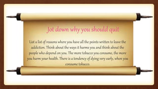 what are the benefits of quitting chewing tobacco SMOKING quit chewing tobacco weight gain