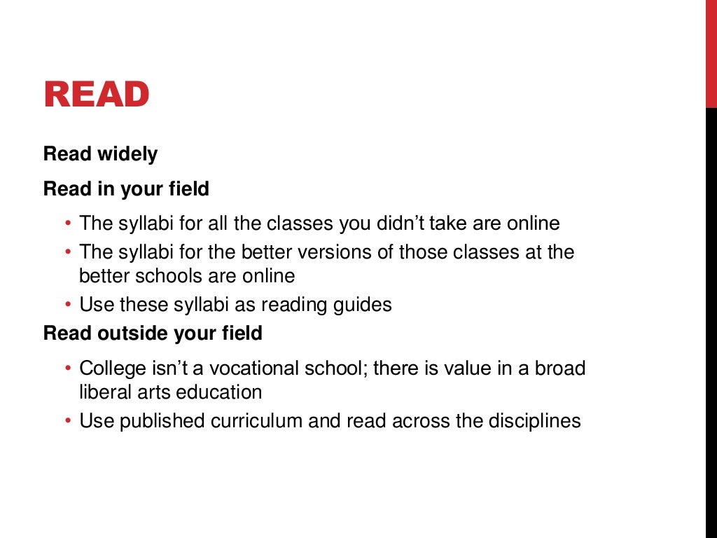 READ Read widely Read in