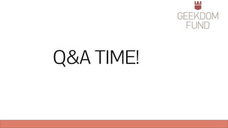 Q&A TIME!
 
