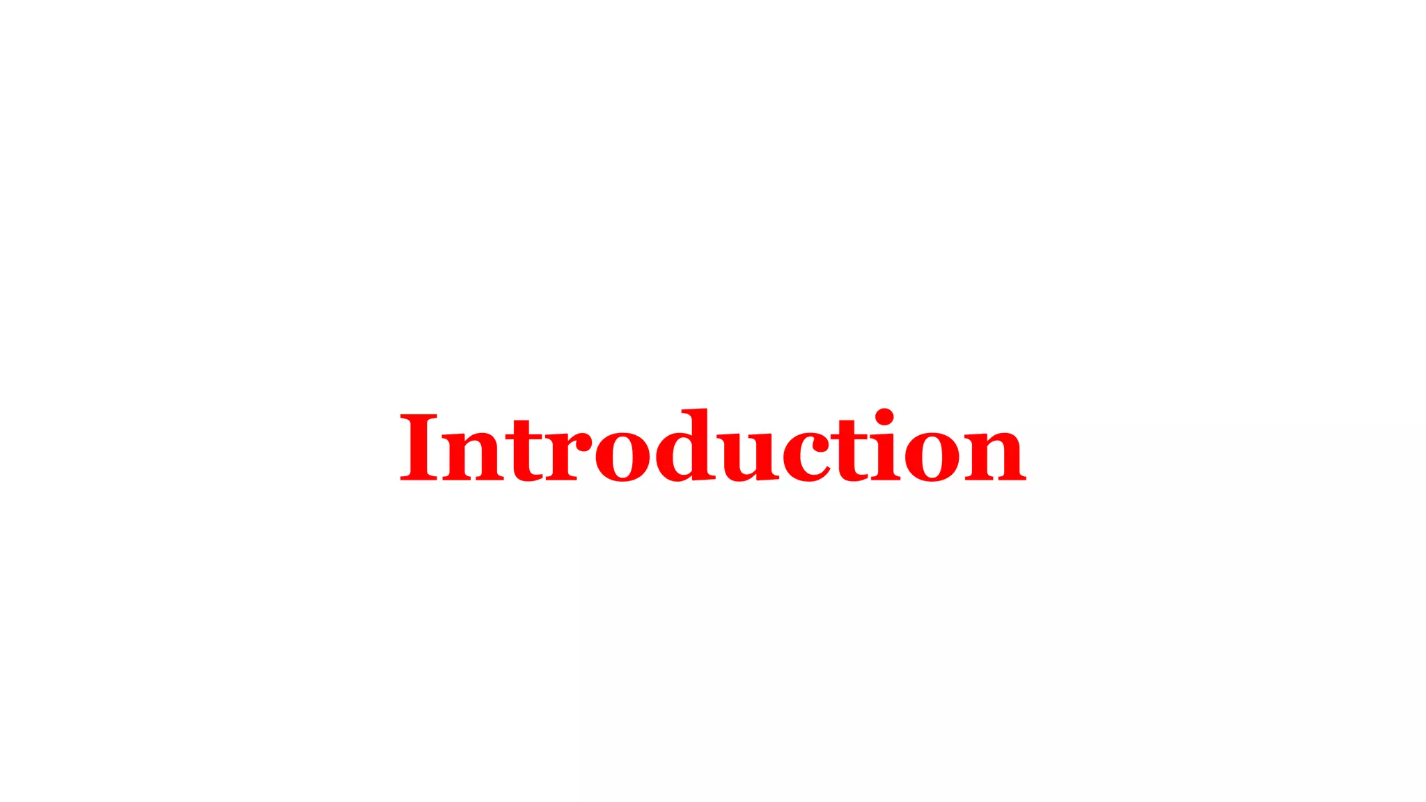 Introduction