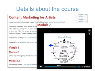 Details about the course
49
 