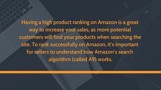 How to rank your products on Amazon | PDF