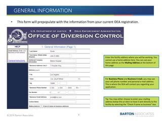 How to Re-Register Your DEA Registration | PDF