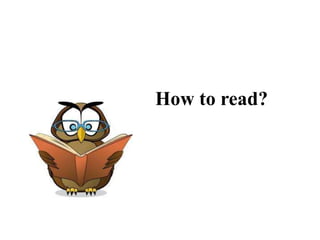 How to read? 
 