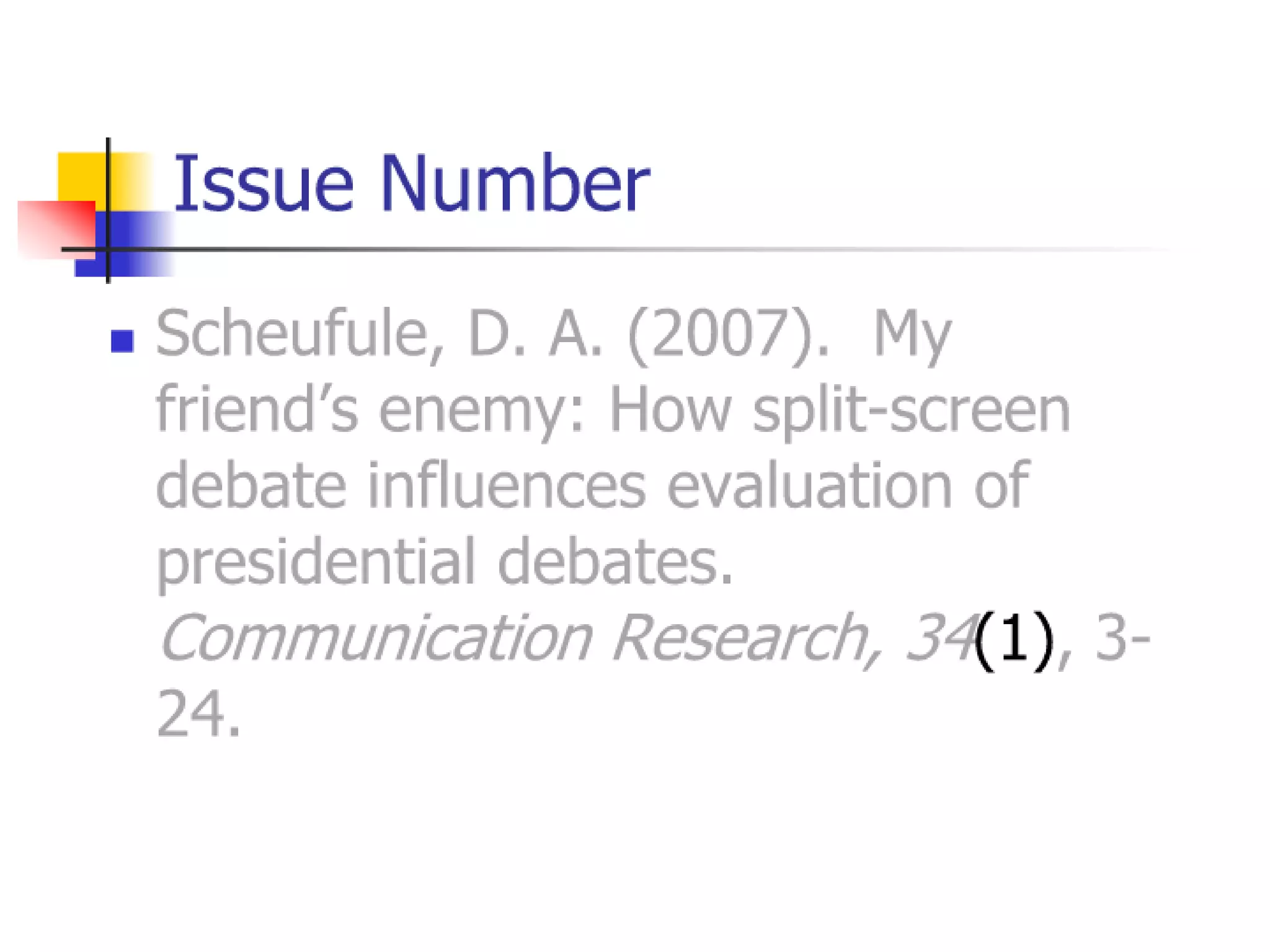 How to read a citation