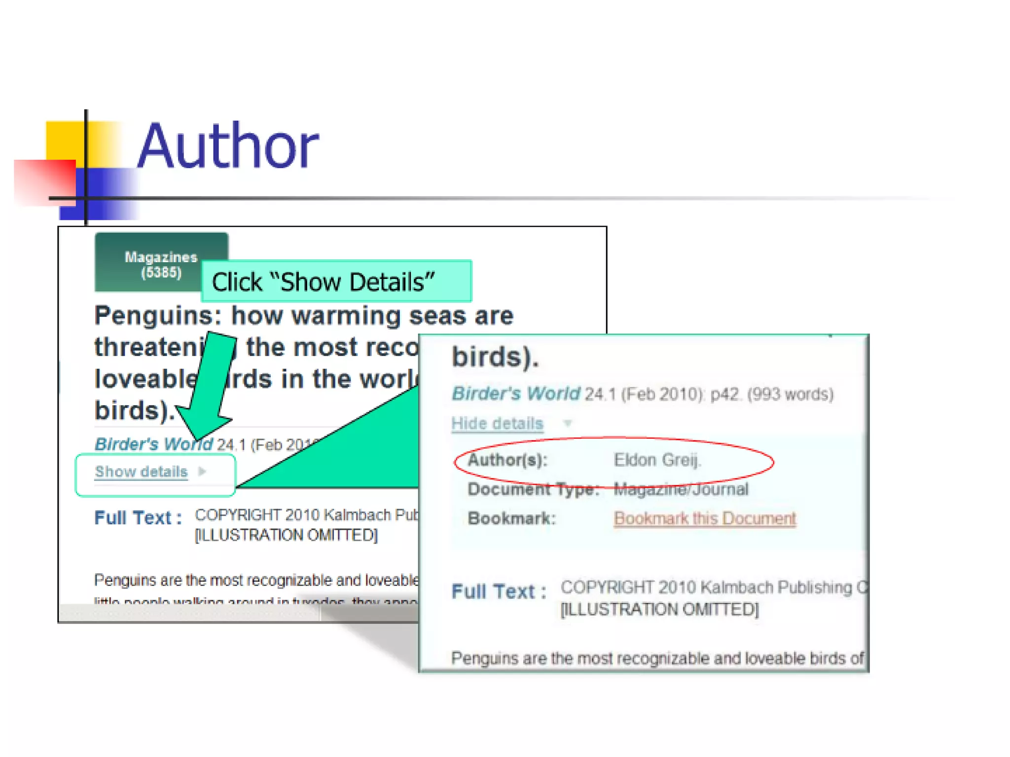 How to read a citation