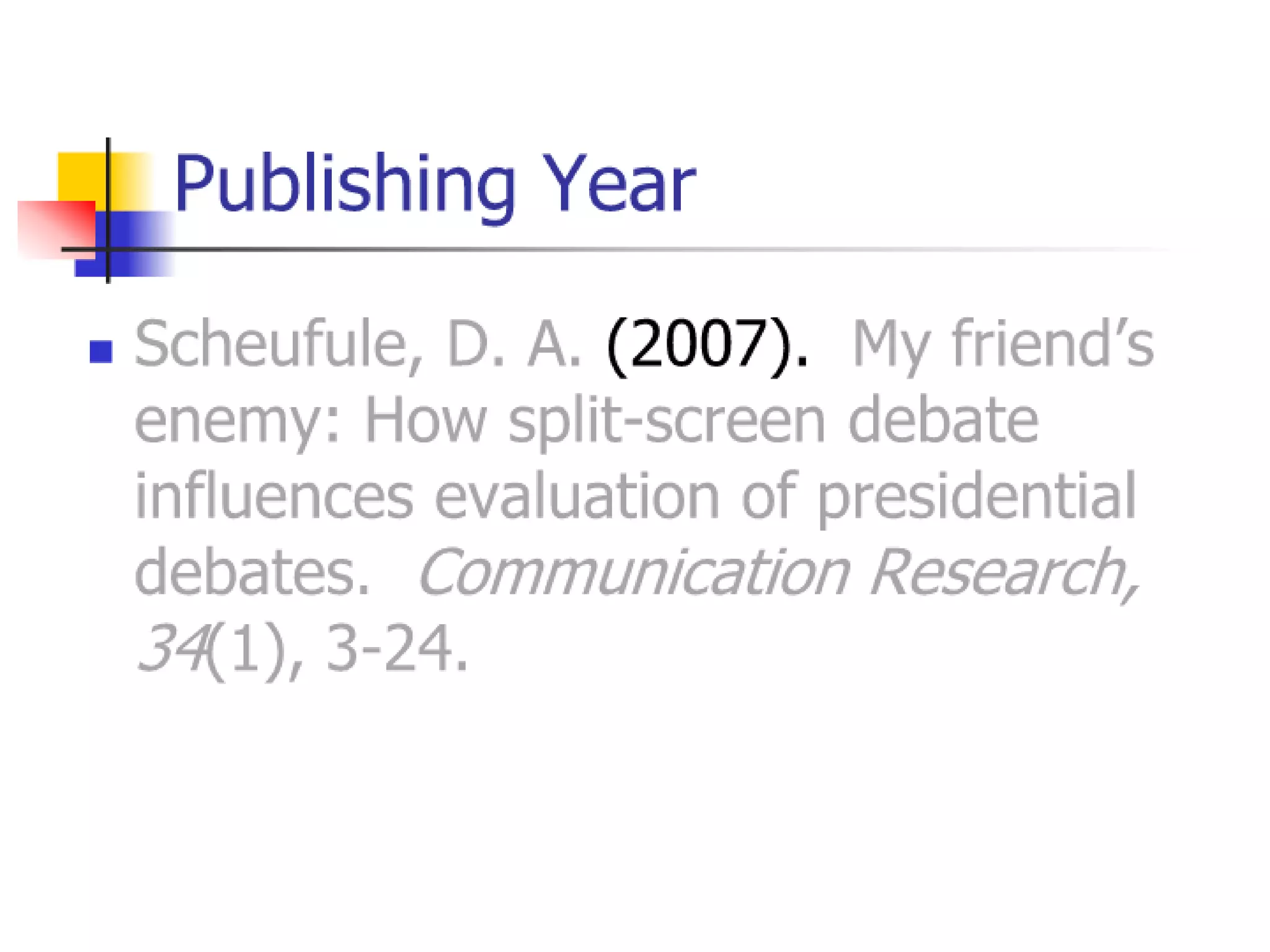 How to read a citation