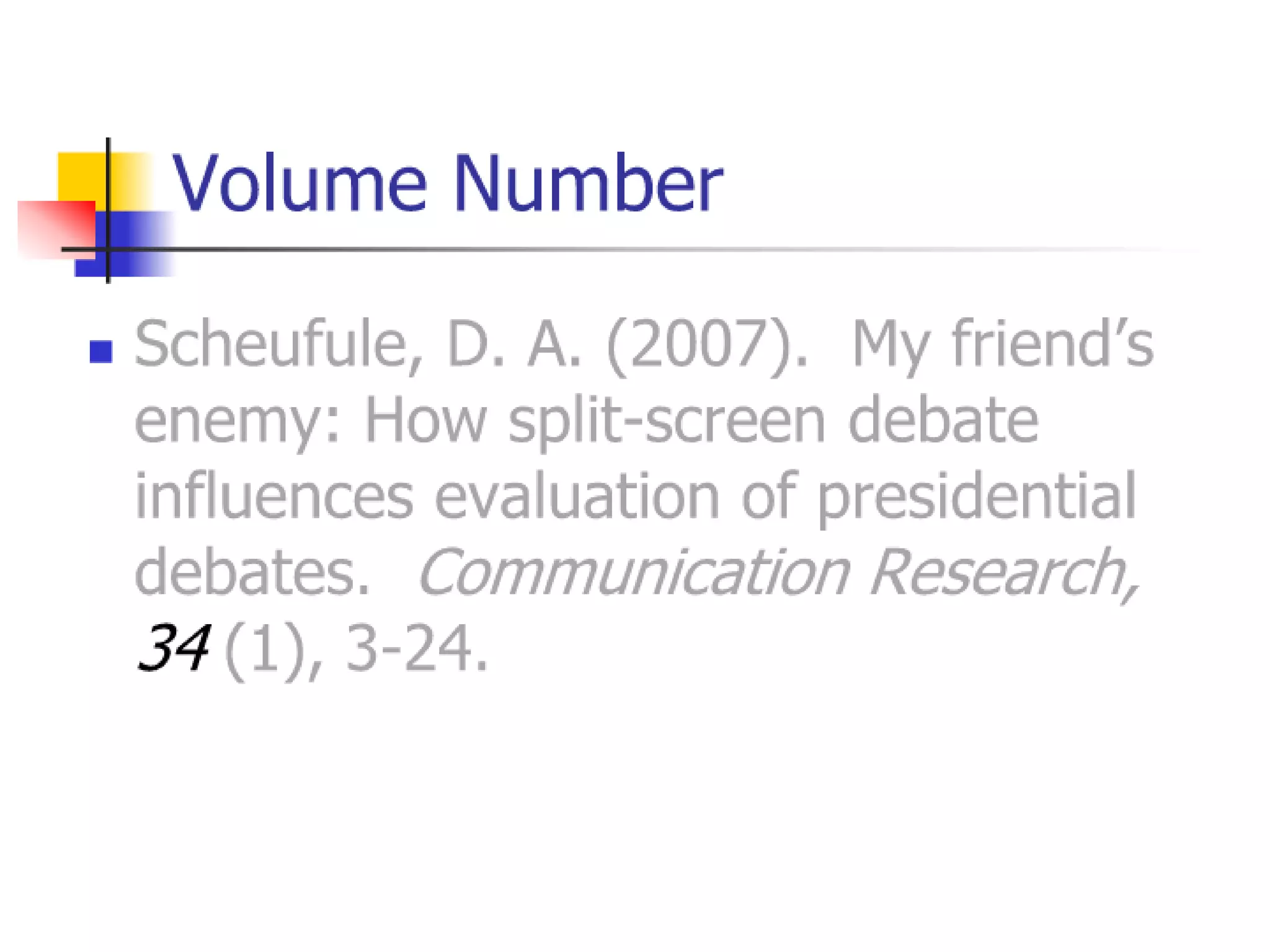 How to read a citation