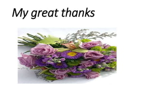 My great thanks
 