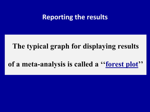 How to read a forest plot? | PPTX
