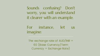 How to read and calculate currency exchange rates